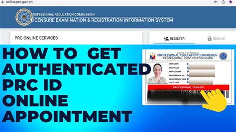 prc online appointment for authentication 2023